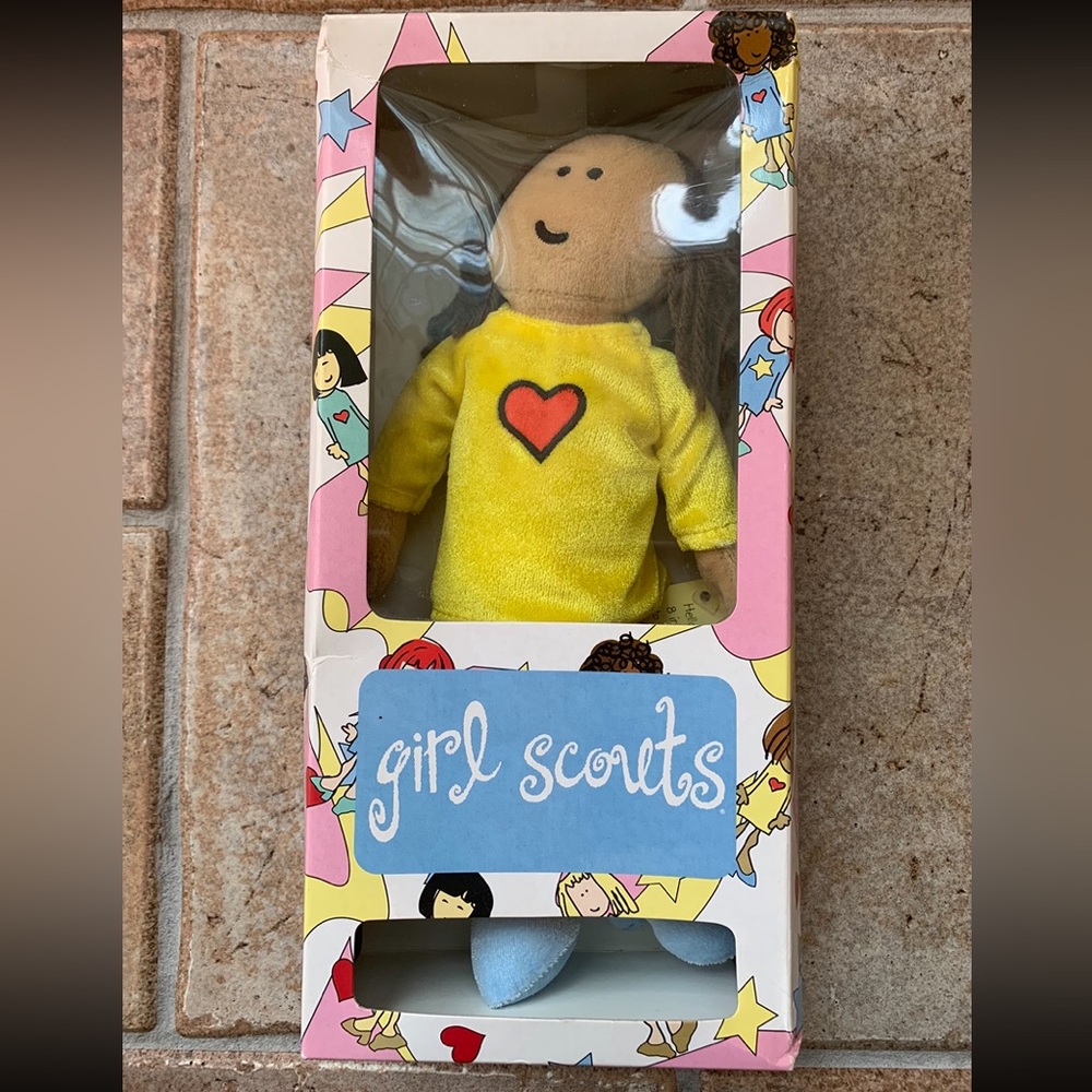 Mary Meyer 10" Girl Scout Rag Doll with Tag in Box